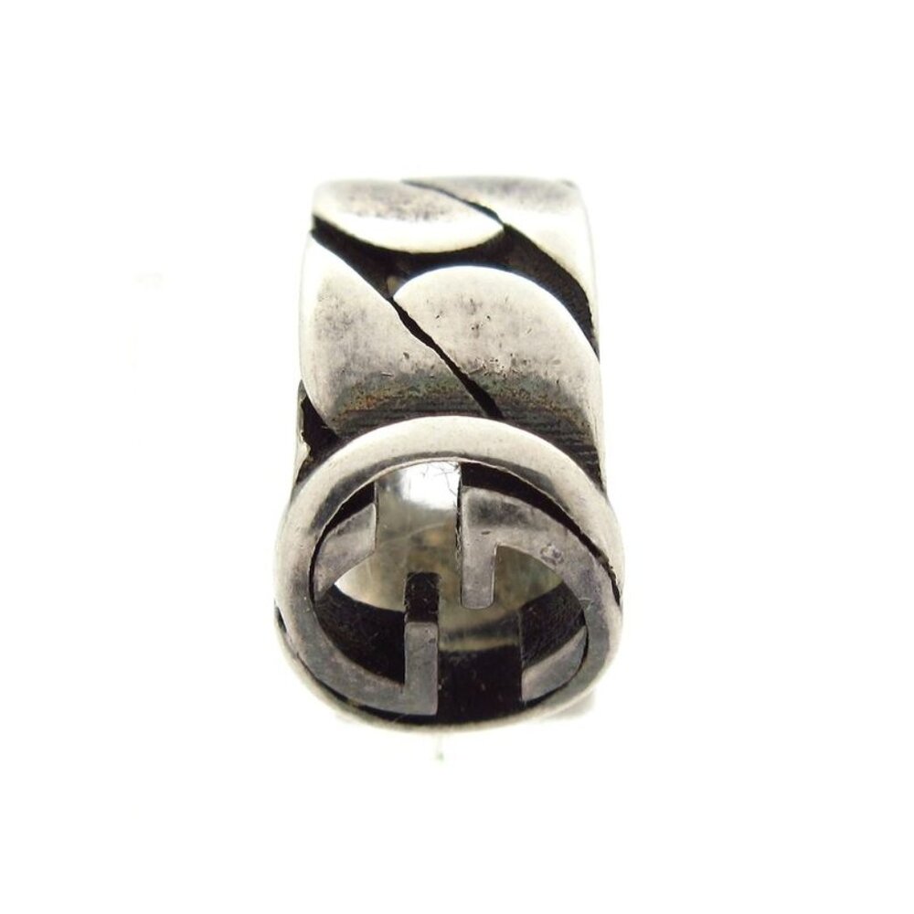 Gucci Earrings Interlocking Silver - image 1